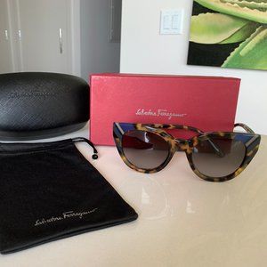 Salvatore Ferragamo Cat Eye Sunglasses, 50mm